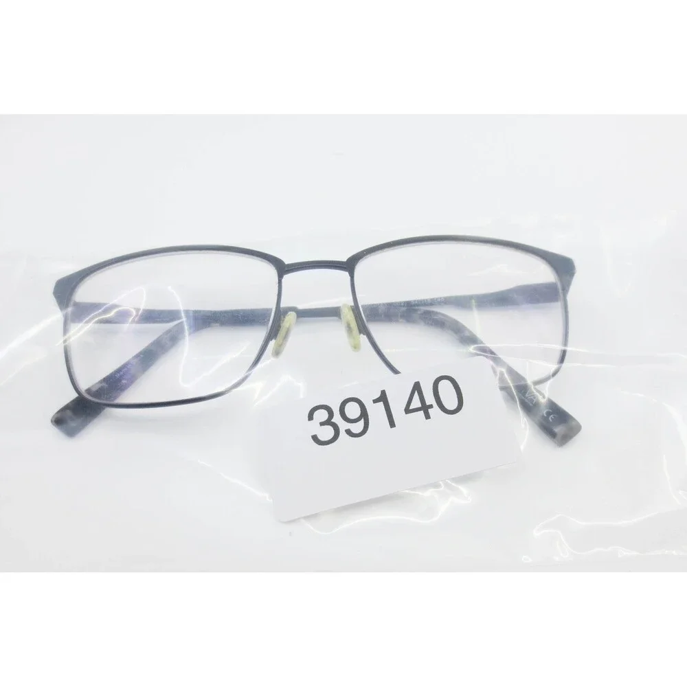 Viva Eyewear VV4043 002 Matte Black Grey Marble Rectangular Eyeglass Frames
